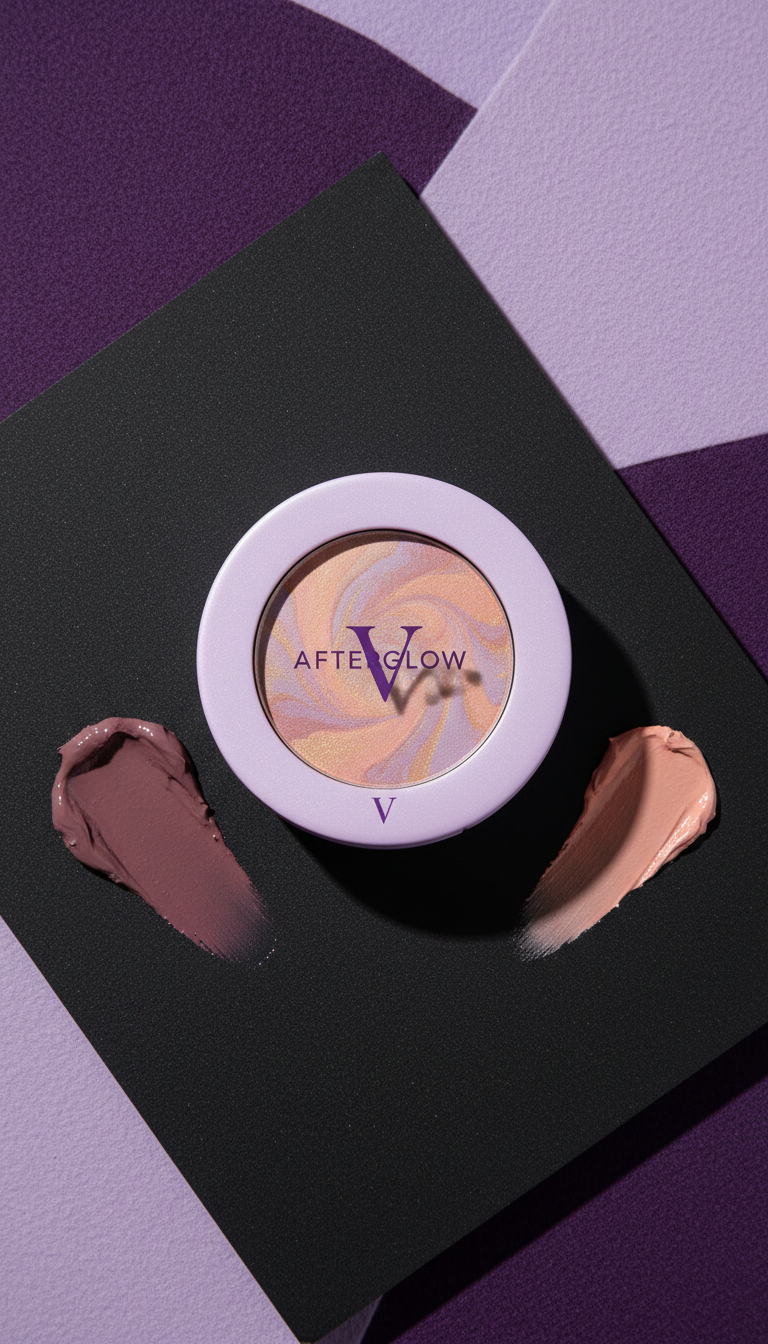 Cream Blush with Vivid Color